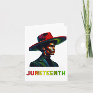 Juneteenth 2025 Is My Independence Day Black Men 4 Card