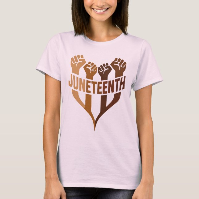 Juneteenth 2025 , Juneteenth  1865 Freedom T-Shirt (Front)