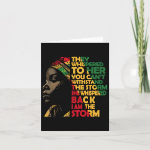 Juneteenth 2025 Women Celebrate Black Freedom Hist Card