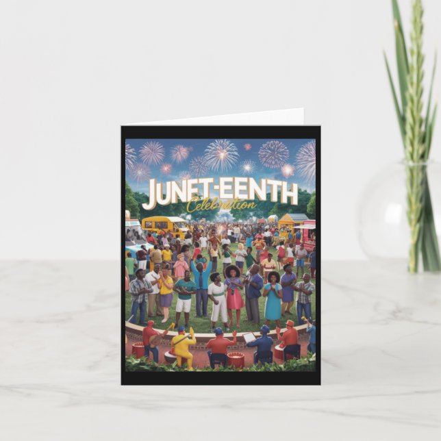 Juneteenth 3  card (Front)