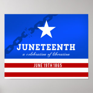 Juneteenth a Celebration of Liberation Poster