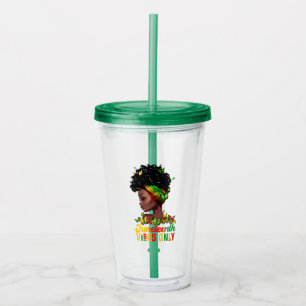 Juneteenth Acrylic Tumbler