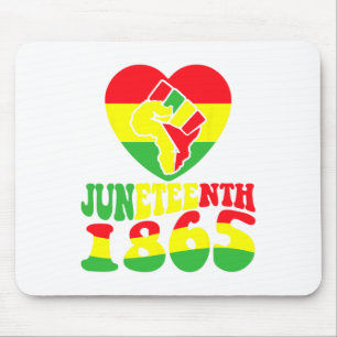 Juneteenth African American Black Freedom 1865 Wom Mouse Mat