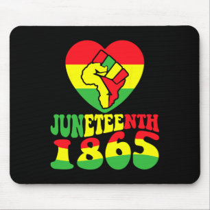 Juneteenth African American Black Freedom 1865 Wom Mouse Mat