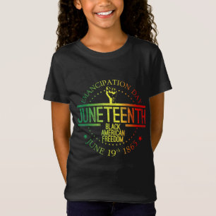 Juneteenth African American Freedom Black History T-Shirt