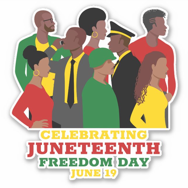 Juneteenth | African American Freedom Day Cutting (Front)