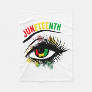 juneteenth african american women black history p fleece blanket