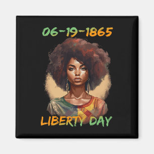 Juneteenth - African American Women Independence D Magnet