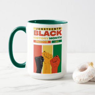 juneteenth african black freedom 1865 history name mug