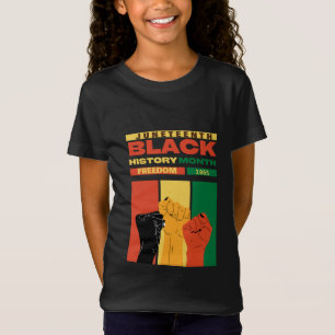 juneteenth african black freedom 1865 history name T-Shirt
