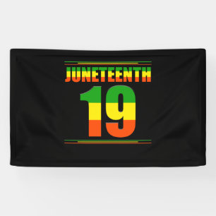 Juneteenth Ancestors Black Pride African American Banner
