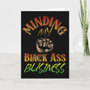 Juneteenth And Black History Minding My Black Busi Card