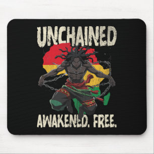 Juneteenth Anime Manga Characters, African Culture Mouse Mat