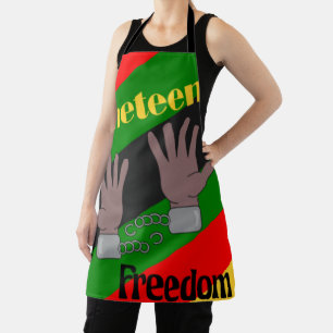 Juneteenth apron