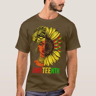 Juneteenth Black History African American Women Su T-Shirt