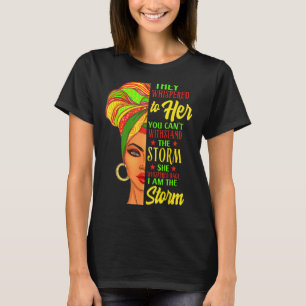 Juneteenth Black History African Woman Afro I Am T T-Shirt