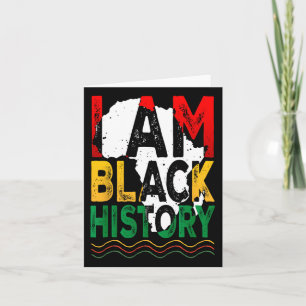 Juneteenth Black History Black African American Card