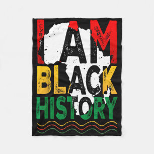 Juneteenth Black History Black African American Fleece Blanket
