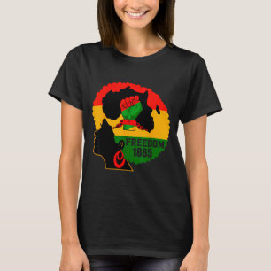 Juneteenth black history celebration freedom T-Shirt