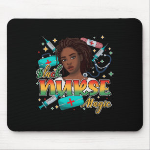 Juneteenth Black History Month Africa Black Nurse Mouse Mat
