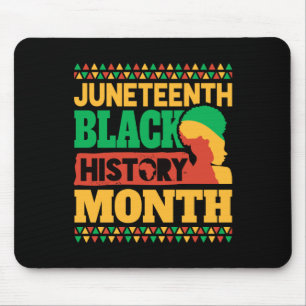 Juneteenth Black History Month Mouse Mat