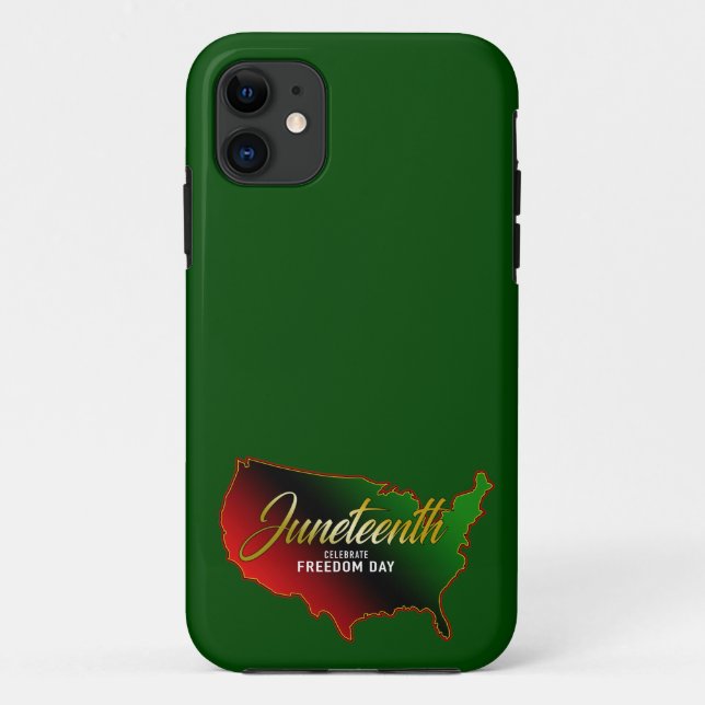Juneteenth Black Independence Case-Mate iPhone Case (Back)