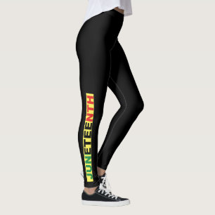 Juneteenth Black Independence Day Leggings