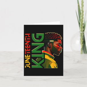 Juneteenth Black King 1 Card