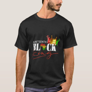 Juneteenth Black King African American Men Boys Bl T-Shirt