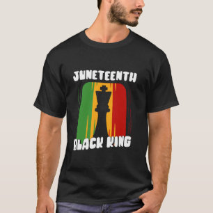 Juneteenth Black King American Africa 1865 Us Usa T-Shirt