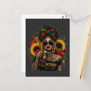 Juneteenth Black Women African American History Postcard