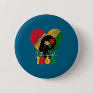 Juneteenth black women remembering my ancestors  6 cm round badge