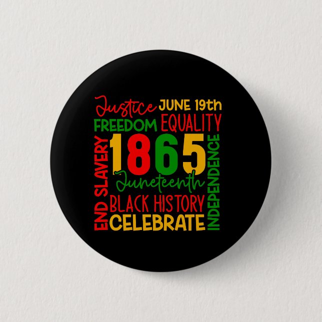 Juneteenth Buttons (Front)