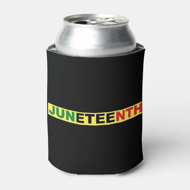 Juneteenth  Can Cooler (Can Front)