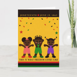 Juneteenth Card