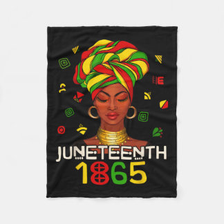 Juneteenth Celebrate African American Freedom Day  Fleece Blanket