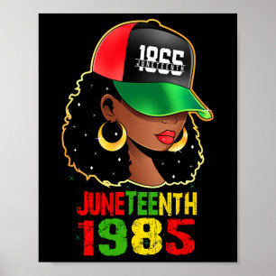 Juneteenth Celebrate African American Freedom Day  Poster