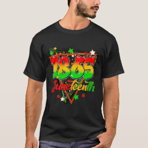 Juneteenth Celebrate Black Freedom 1865 History Mo T-Shirt
