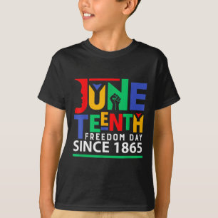 Juneteenth Celebrate Black Freedom Funny Women Men T-Shirt