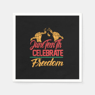 Juneteenth Celebrate Freedom Alberto.Png Napkin