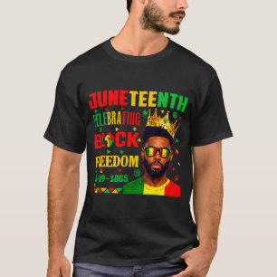 Juneteenth celebrating black african freedom 1865 T-Shirt