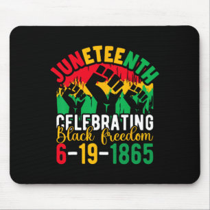 Juneteenth Celebrating Black Freedom 1865 African Mouse Mat