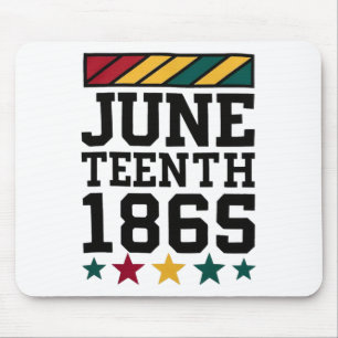 Juneteenth Celebrating Black Freedom 1865 African Mouse Mat
