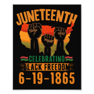 Juneteenth Celebrating Black Freedom 186 African Photo Print