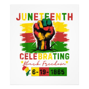 Juneteenth Celebrating Black Freedom Black History Photo Print
