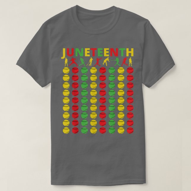 Juneteenth Celebrating Freedom Day Emancipation Da T-Shirt (Design Front)