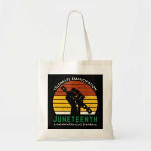 Juneteenth Celebrating Freedom Tote Bag