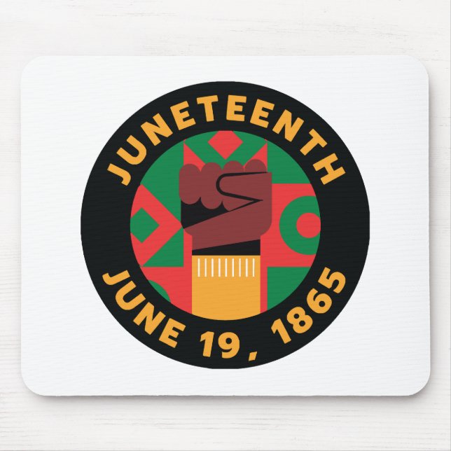 Juneteenth Celebration  Commemorating Freedom and  Mouse Mat (Front)