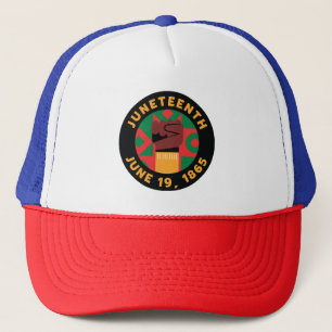 Juneteenth Celebration Commemorating Freedom and Trucker Hat