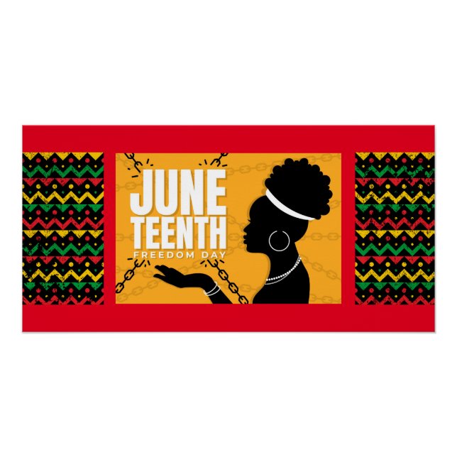 Juneteenth Celebration Poster (Front)
